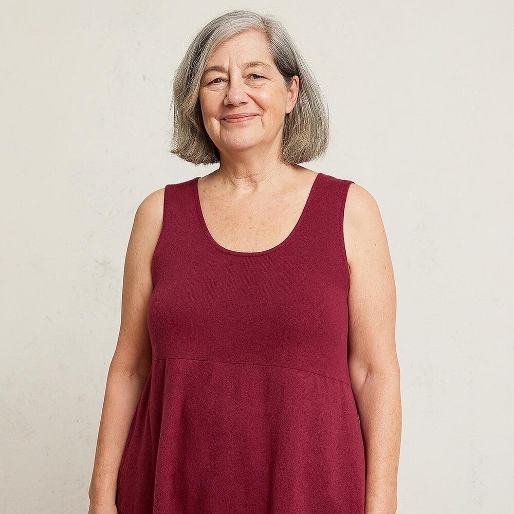 Eileen Fisher Women's Red Top